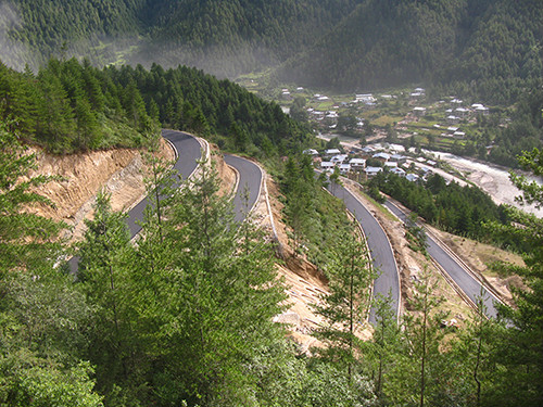 中印乃堆拉边贸通商陆路通道